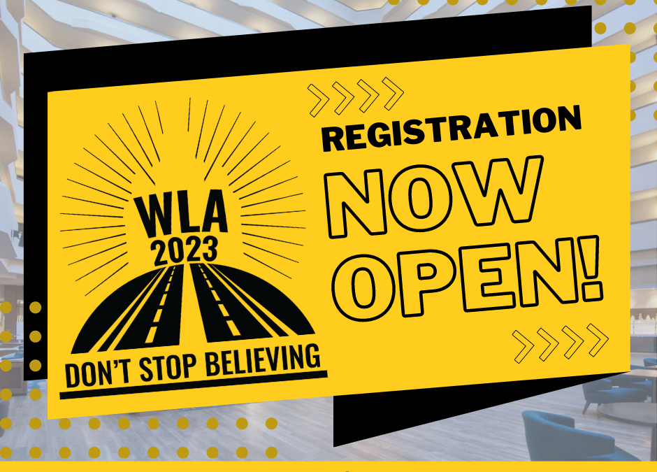 WLA 2023 Registration Open
