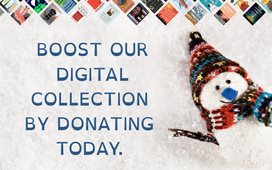 Text: Boost our Digital Collection Today
