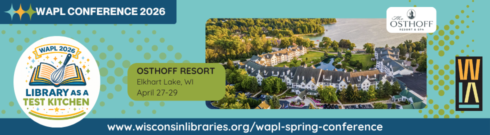 WAPL Conference Web Banner: April 27-29 Osthoff Resort